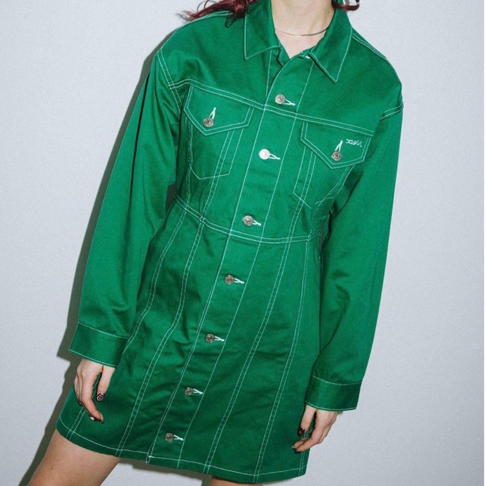 X-girl Trucker Dress